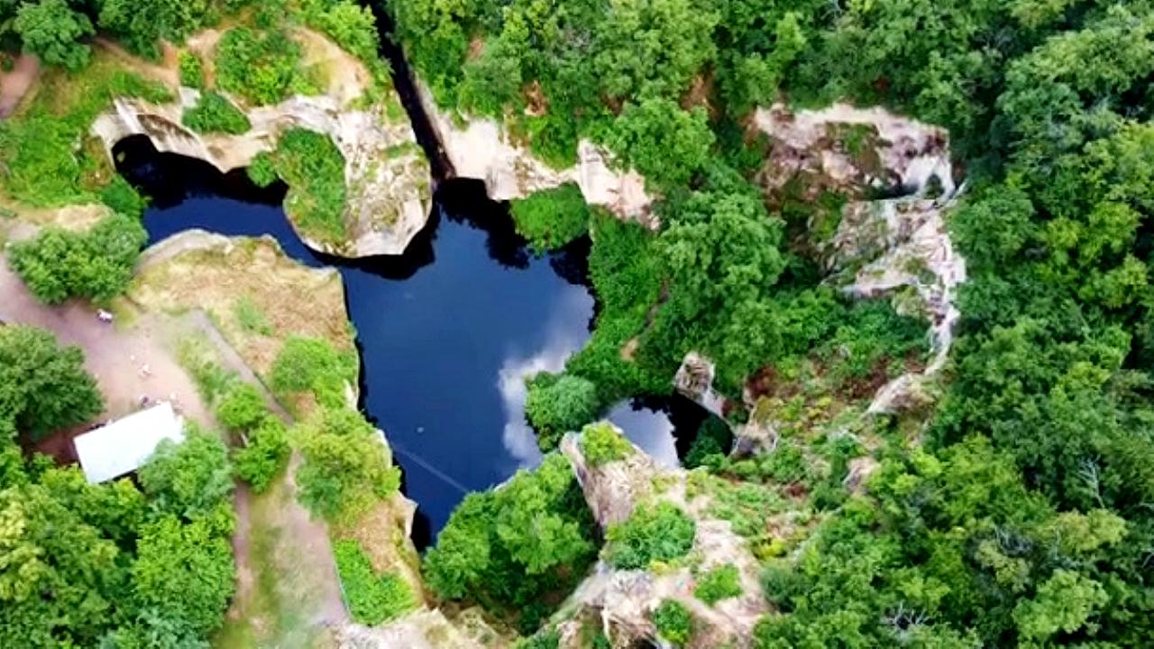 Lac de la mine - Montagne Megyer, Sárospatak | Vidéo