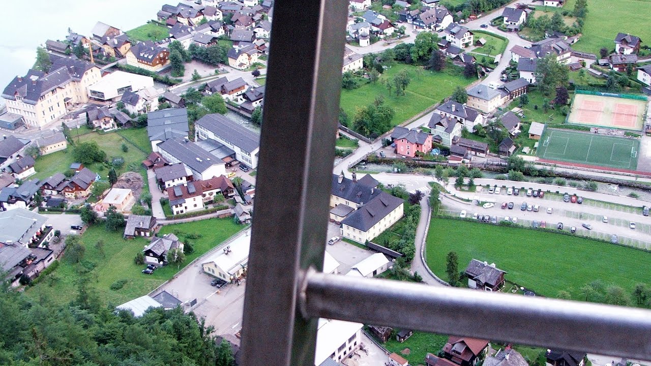 Echernwand Klettersteig, Welterbeblick Aussichtsplattform - Hallstatt, Salzberg, Dachsteingebirge