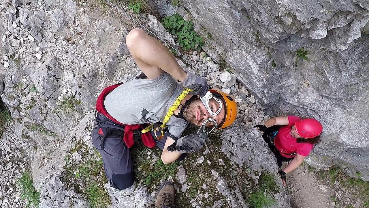 Via ferrata Spirala Muierilor - Catarare vesela - Baia de Fier