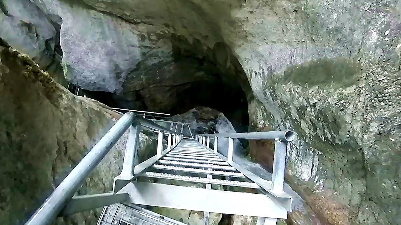 Seven Ladder Canyon and Waterfall - Piatra Mare Mountain - video