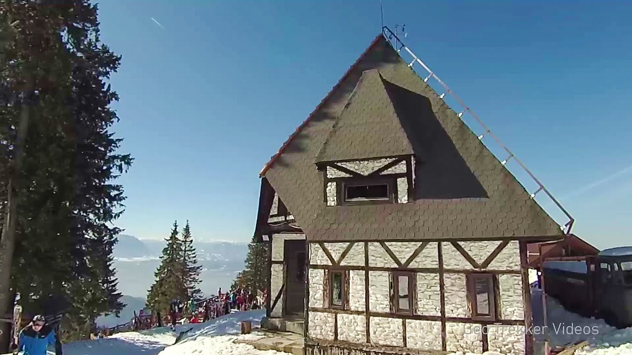 Ski resort - Poiana Brasov - Postavarul Mountains - video