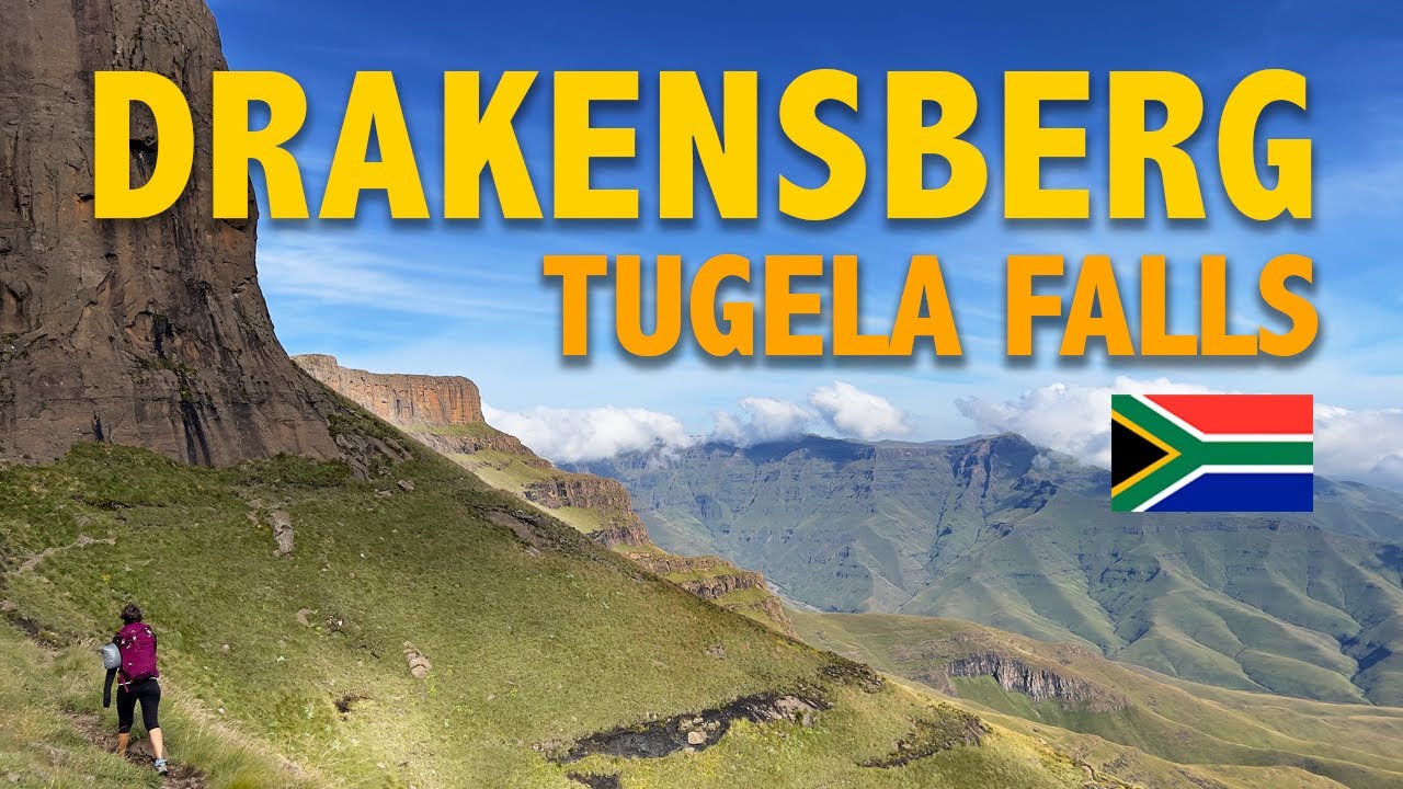 Tugela-vízesés - Drakensberg (Sárkány-hegység), KwaZulu-Natal