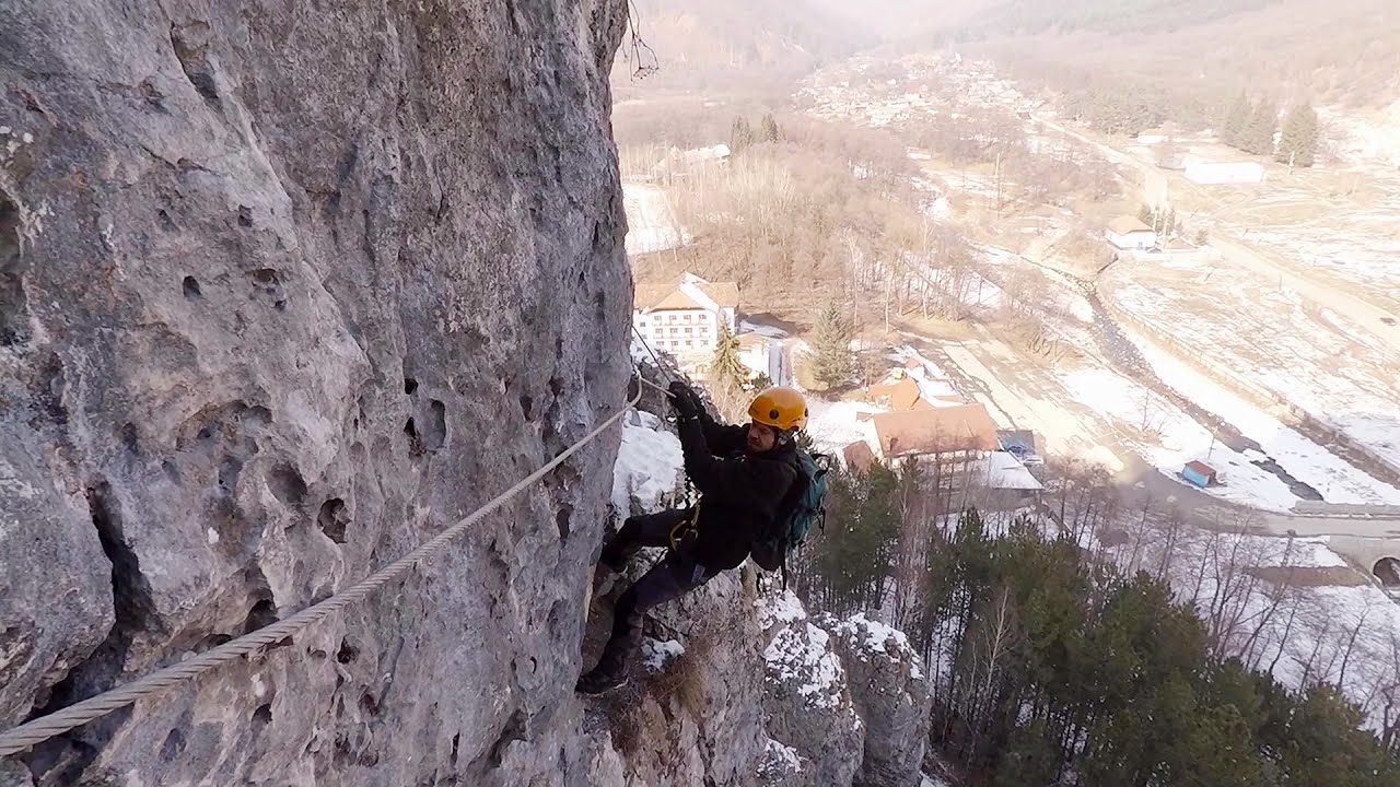 Via ferrata Spirala Muierilor, Creasta Pesterii, Marea Crapatura - Baia de Fier
